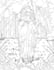 illustrate fantasy coloring pages or book for you
