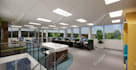design modern office interiors with realistic 3d renderings