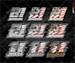 create professional racing numbers for jersey, bike, car, kart and simracing
