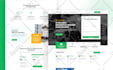clean professional landing page UI UX design in figma