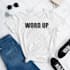 do words typography design for online tee shirt shop