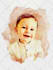 draw awesome watercolor portrait artistic