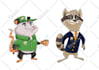 illustrate original children characters for brands