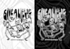 make trippy psychedelic and vintage illustration for tshirt