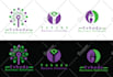 design modern flat minimal logo