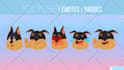 make custom emoji for twitch and youtube