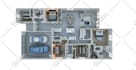 create 3d floor plan, 2d floor plan, rendering