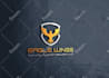 design minimalist 3d business logo creation with copyright