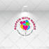 do event management party planning festival music concert unique icon logo