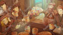 draw your anime character and background for you