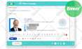 design clickable email signature with animated logo for gmail, outlook