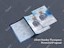 funeral program booklet and obituary design