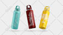 do juice and water bottle packaging and label design