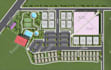 do architectural site plan render and master plan render