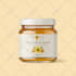 design hand drawn packaging jar jam honey for print