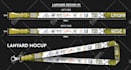 do custom modern lanyard design, ribbon design