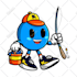 draw anything object character illustration