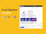 create a clickable and editable HTML email signature
