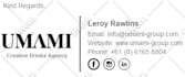 design clickable HTML email signature