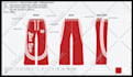 design attractive 2d custom clothing mockups and techpacks