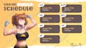 make awesome vtuber or streamer stream schedule