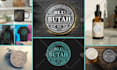 do retro vintage badge logo design