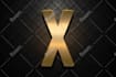 design 3d gold metallic logo in 24 hours