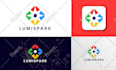 create modern minimalist business logo design