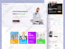 design responsive figma landing page and website uiux
