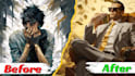 design attractive gaming thumbnail for youtube 2d or 3d