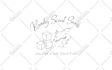 design elegant feminine botanical boho hand drawn logo