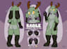 draw a reference sheet for your furry character