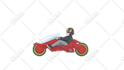 make 2d simple GIF or looping animation