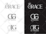 design creative symbolic initial lettermark monogram logo