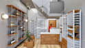 design and render interior cafe, restaurant, coffee shop, and lounge projects