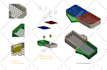 do 3d modeling and 2d drawings using solidworks or any cad