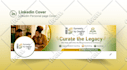 design facebook cover banner, linkedin cover, twitter header