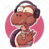 draw a funny and cute custom cartoon avatar profile picture