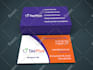 do professional unique and modern business card design