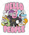 create retro cartoon illustrations in rubber hose style