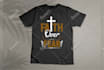 do christian graphic t shirt design or bible verse
