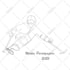 draw continuous vector line art illustration , line drawing