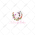design a handrawn watercolor logo
