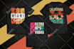 design text based typography t shirt designs
