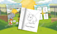 create coloring book pages and book cover for amazon KDP