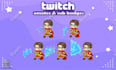 create bundle 12 custom cute chibi twitch emotes for your stream