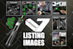 design amazon listing images or amazon infographics