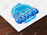 design daycare childcare babyshop school and kids logo