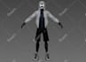 create detailed 3d character for animation and games