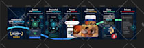 do creative mobile app UI UX design with figma and xd